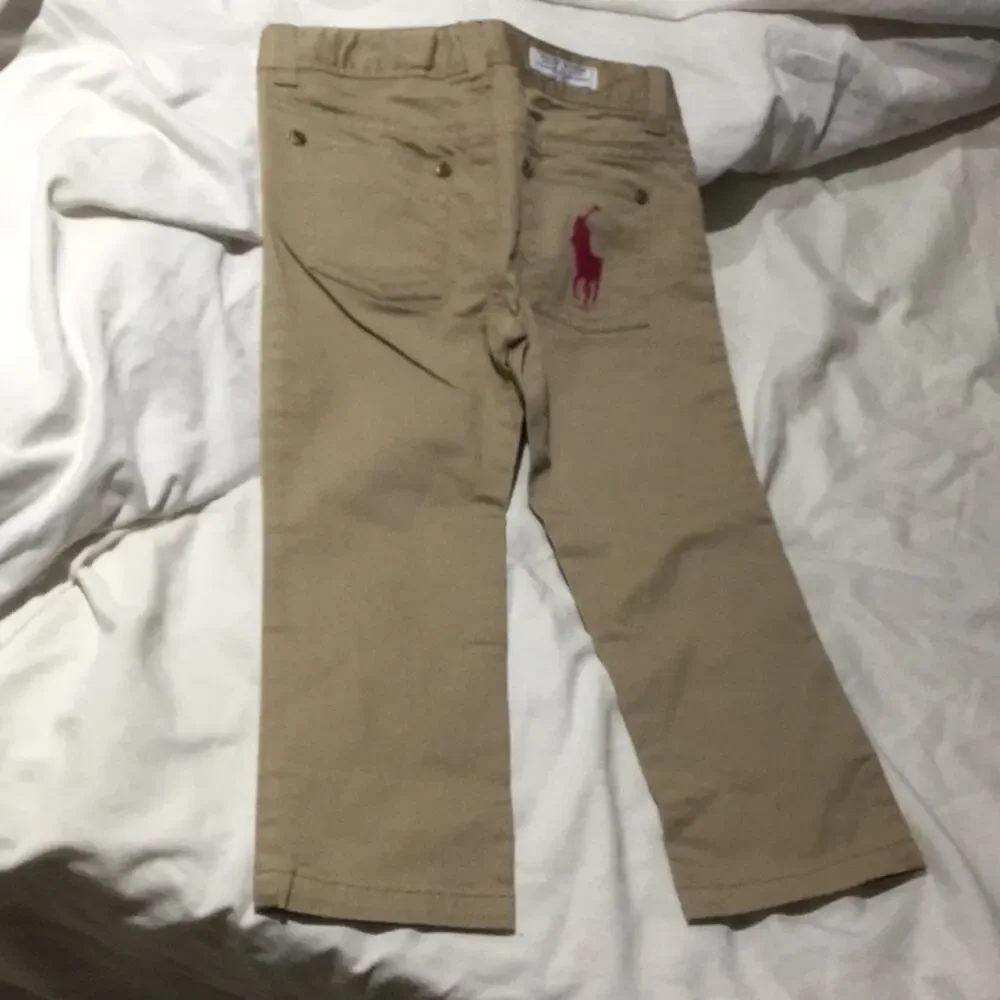 Ralph Lauren tan 4t pants NWT